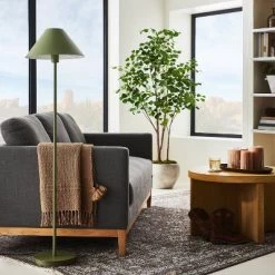 Threshold 20 Stick Metal Floor Lamp Green Iron (Includes LED Light Bulb) - Threshold™ Designed With Studio McGee