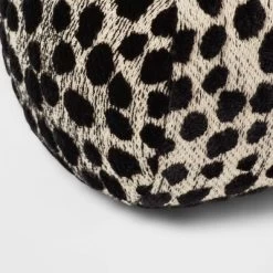 Bolster Jacquard Leopard Decorative Throw Pillow Black/Natural - Threshold™ 7 Bolster Jacquard Leopard Decorative Throw Pillow Black/Natural - Threshold™ -Threshold GUEST 6634146b 116e 493b 977c d94a11830960