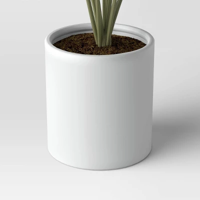 21" X 23" Artificial Monstera Arrangement In Ceramic Pot - Threshold™ 5 21" X 23" Artificial Monstera Arrangement In Ceramic Pot - Threshold™ - Image 3
